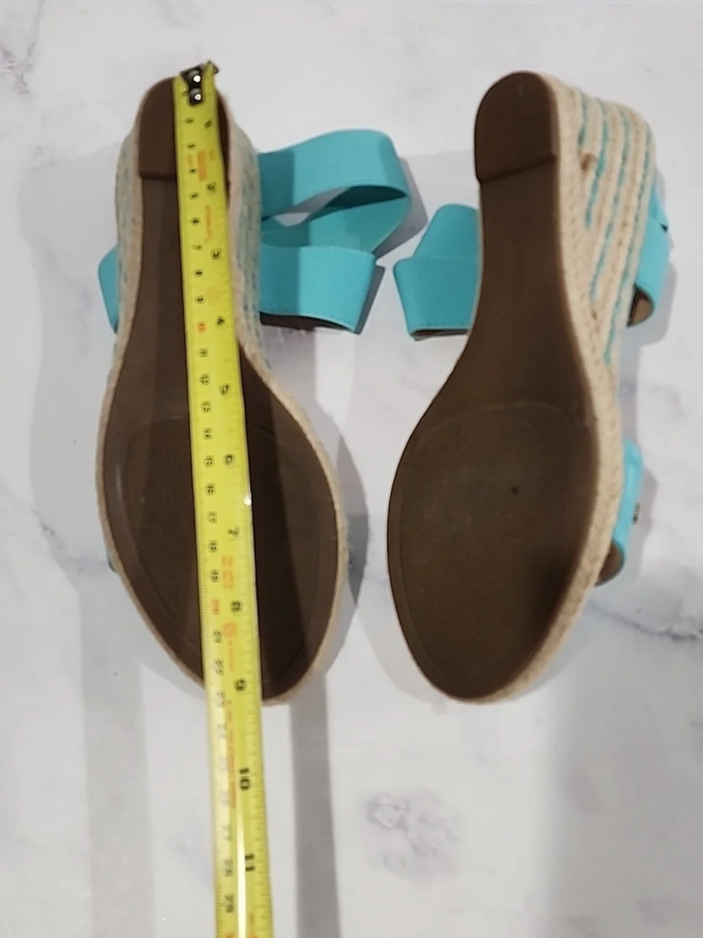 Bandolino Stylish  Wedge  Blue Sandal